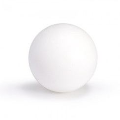 Balle lourde blanche plastique